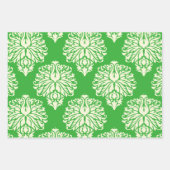 Key Limon Southern Hütte Damask Geschenkpapier Set (Vorderseite)