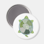 Key Limon Turtle Magnet (Vorderseite/Rückseite)