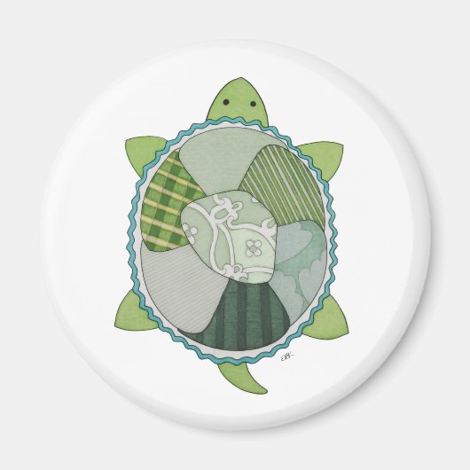 Key Limon Turtle Magnet (Vorne)