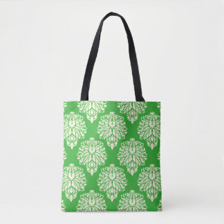 Key Limone Southern Hütte Damask Tote Bag Tasche