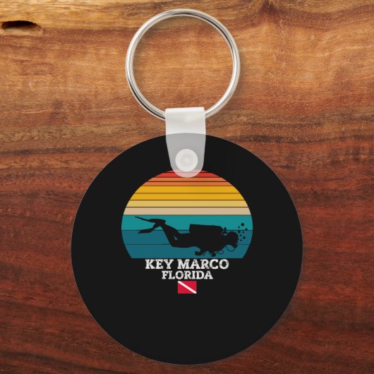 Key Marco US Island Diving Schlüsselanhänger (Vorderseite)