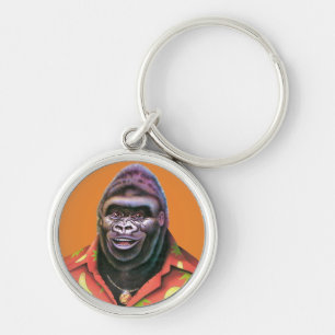 "Key Ring Vain Gorilla Design" Schlüsselanhänger