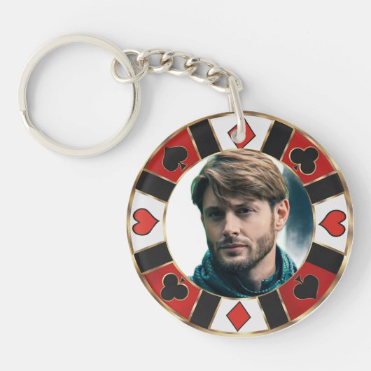 Key Rings Jensen Ackles Schlüsselanhänger (Vorderseite)