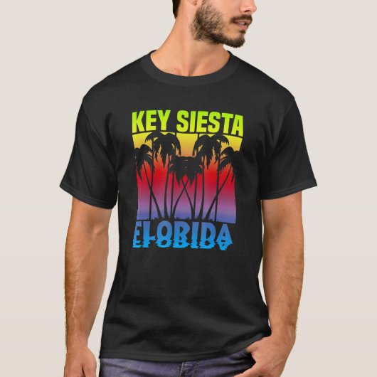 Key Siesta Florida 1 T-Shirt (Vorderseite)