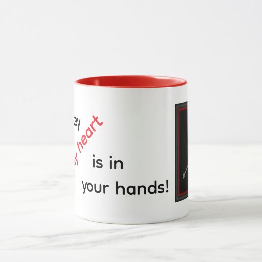 Key to My Heart Mug Tasse (Zentrum)