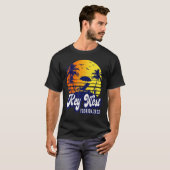 Key West 2023 Florida Sunset Beach Retro T-Shirt (Vorne ganz)
