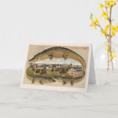 Key West Alligator Card Karte (Gelbe Blume)