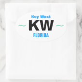 KEY WEST Aufkleber (4) (Tasche)