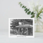 Key West Bait Shop, 1930 Postkarte (Stehend Vorderseite)