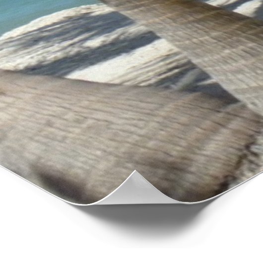 Key West Beach Poster (Ecke)