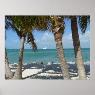 Key West Beach Poster
