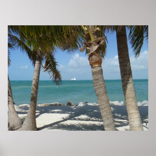 Key West Beach Poster (Vorne)