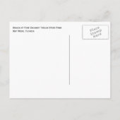 Key West Beach Postkarte (Rückseite)