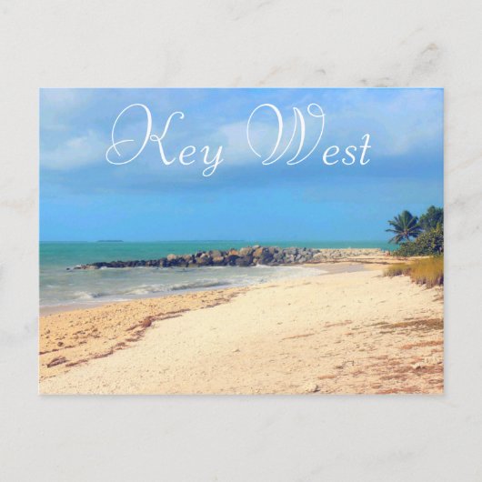 Key West Beach Postkarte (Vorderseite)