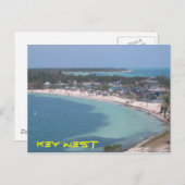 Key West Beach Postkarte (Vorne/Hinten)