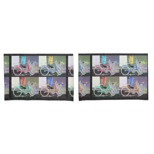 Key West Bicycle Kissenbezug (Vorderseite-Set)
