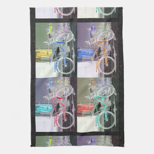Key West Bicycle Küchentuch (Vertikal)