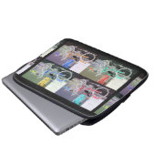 Key West Bicycle Laptopschutzhülle (Vorne Knopf)