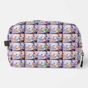 Key West Bicycle Muster Druck Schneiden Nähtasche Waschbeutel