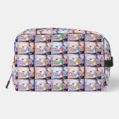 Key West Bicycle Muster Druck Schneiden Nähtasche Waschbeutel (Rückseite)