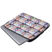 Key West Bicycle Muster Laptopschutzhülle (Vorne Knopf)