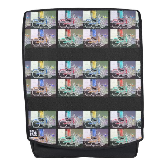 Key West Bicycle Rucksack (Vorderseite)