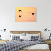Key West Birds Flying Sunset Florida Keys Leinwanddruck (Insitu (Schlafzimmer))