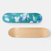 Key West Blue Half Pipe Skateboard (Horizontal)