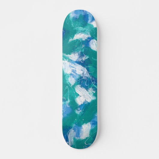 Key West Blue Half Pipe Skateboard (Vorne)