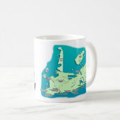 Key West-Breite Kaffeetasse (VorderseiteRechts)