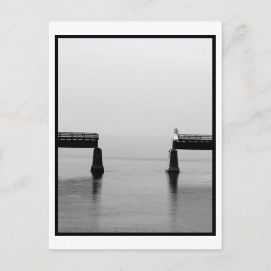 Key West Bridge Postkarte (Vorderseite)