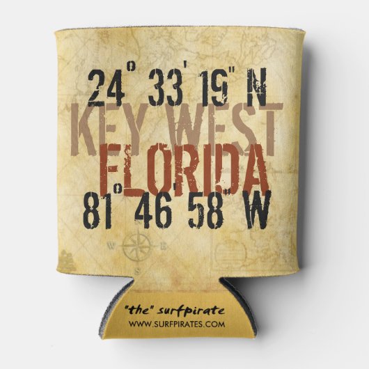 Key West Can Dosenkühler (Vorderseite)