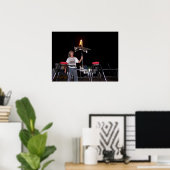 Key West Cat Man Poster (Heimbüro)