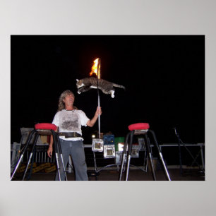 Key West Cat Man Poster