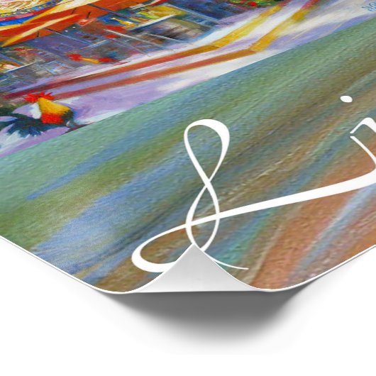 Key West Collage Poster (Ecke)