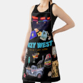 Key West Collage Schürze (InSitu)