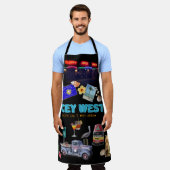 Key West Collage Schürze (Getragen)