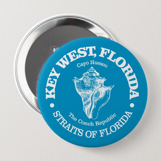 Key West (conch) Button (Vorne & Hinten)