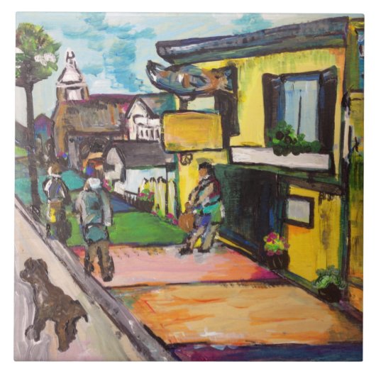 Key West, das #1 malt Fliese (Vorderseite)