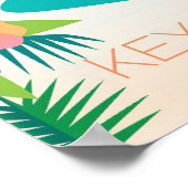 Key West Druck Poster (Ecke)