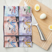 Key West fahren Muster rad Küchentuch (Viertel Falte)