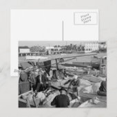 Key West Fishermen, 1930er Postkarte (Vorne/Hinten)