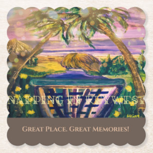 Key West, FL Memory Tipp für Reisen Untersetzer