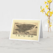 Key West, FL Panoramic Map - 1884 Karte (Gelbe Blume)