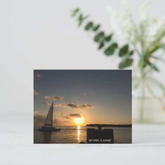 Key West, FL Postkarte 1 (Stehend Vorderseite)