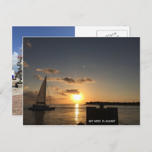 Key West, FL Postkarte 1 (Vorne/Hinten)