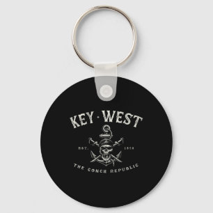 Key West Fl Rebel Pirate Bootfahren Tauchen Angelg Schlüsselanhänger