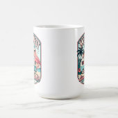 Key West Flamingo Camper Florida Keys Lebensstil Kaffeetasse (Mittel)