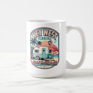 Key West Flamingo Camper Florida Keys Lebensstil Kaffeetasse