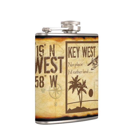 Key West-Flasche Flachmann (Rechts)